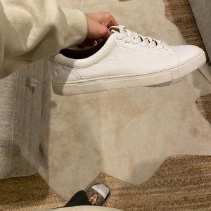 FRYE white sneakers ivy low, size 8.5
